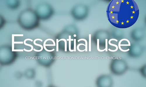 Koncepcia základného používania v právnych predpisoch EÚ, ktoré sa zaoberajú chemickými látkami